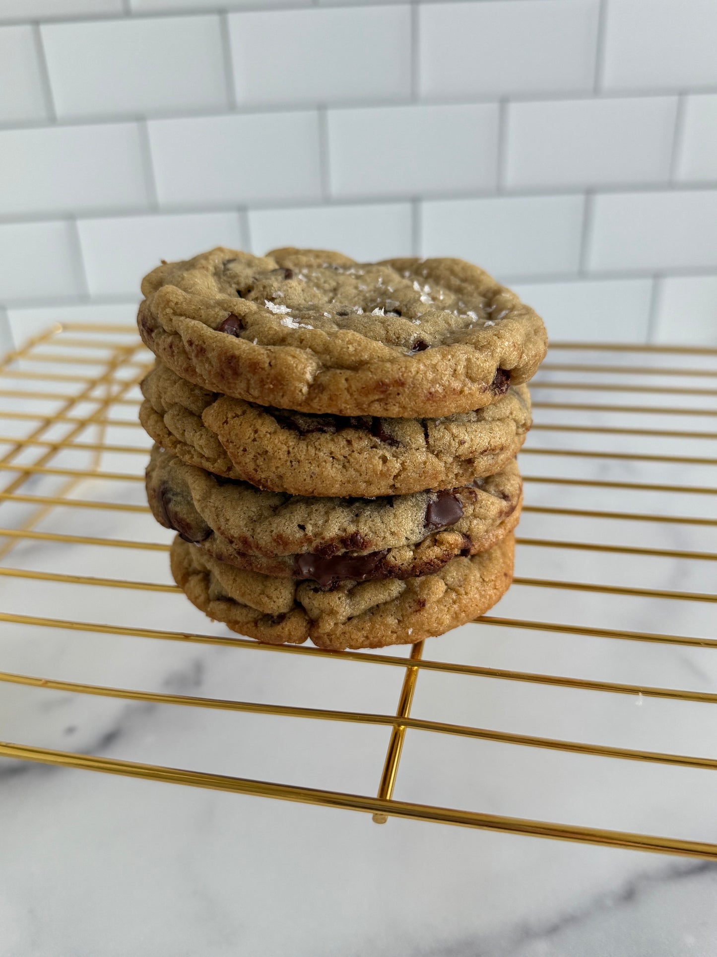Tahini Chocolate Chip Cookies