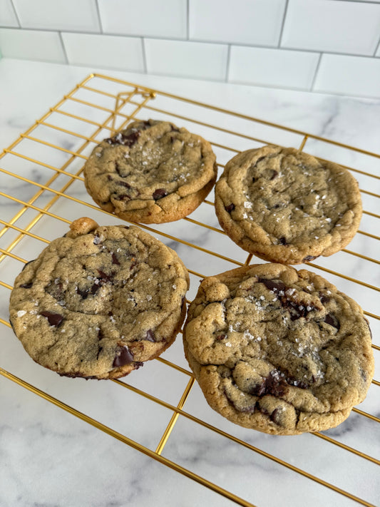Tahini Chocolate Chip Cookies